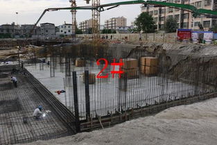 恒業華府十月施工進程 5、6號樓順利建至第七層